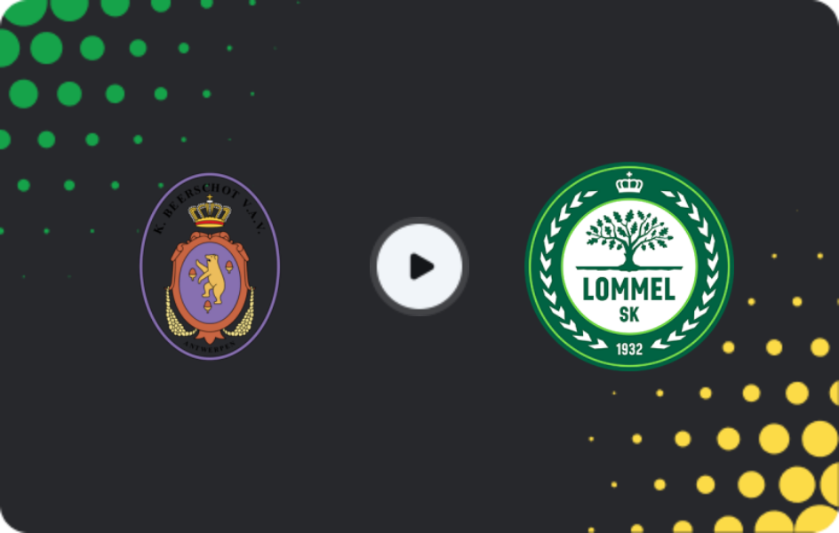 Where to watch Beerschot Wilrijk — Lommel United, Challenger Pro League, 17.04.2026