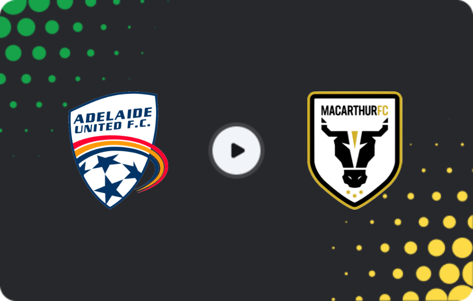 Where to watch Adelaide United — Macarthur, A-League, 19.04.2026