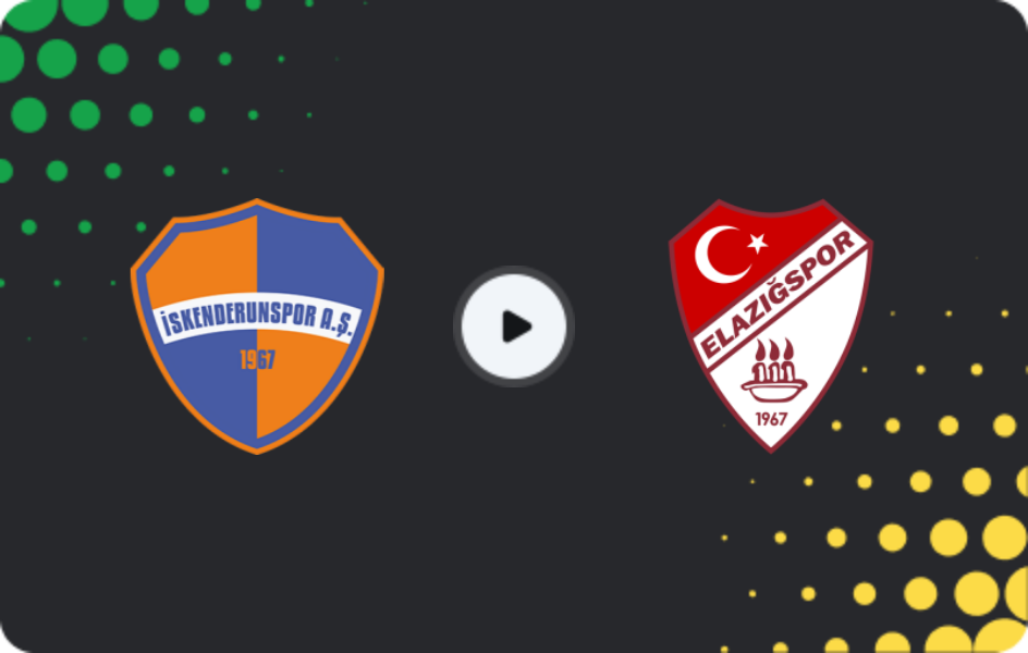 Where to watch İskenderun A.Ş. — Elazığspor, 2. Lig, 19.04.2026