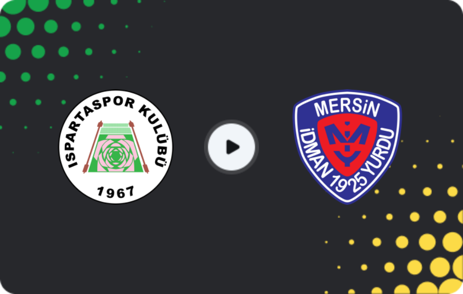 Where to watch Isparta 32 — Yeni Mersin İdmanyurdu, 2. Lig, 19.04.2026