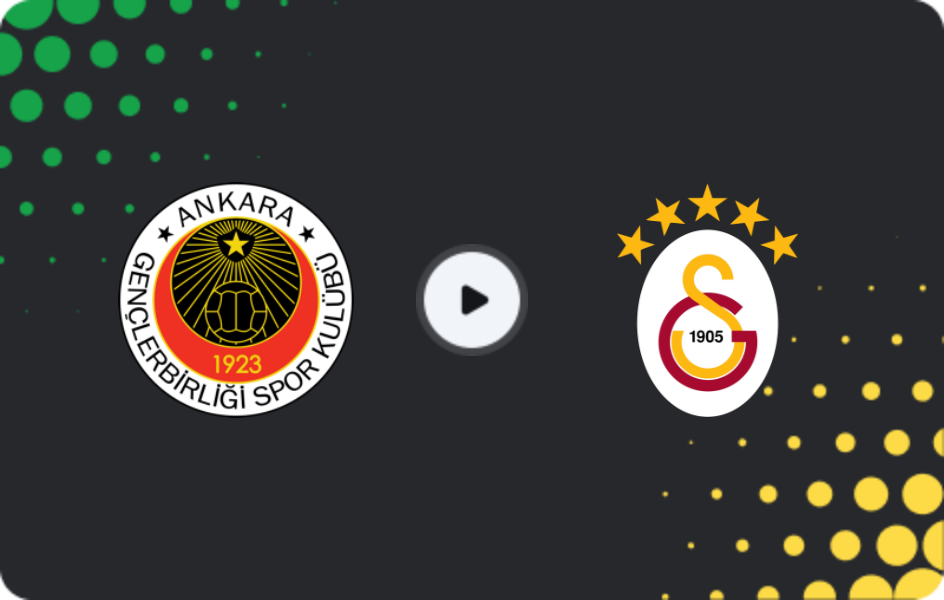 Where to watch Genclerbirligi — Galatasaray, Süper Lig, 19.04.2026
