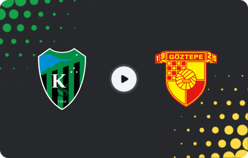 Where to watch Kocaelispor — Goztepe, Süper Lig, 19.04.2026
