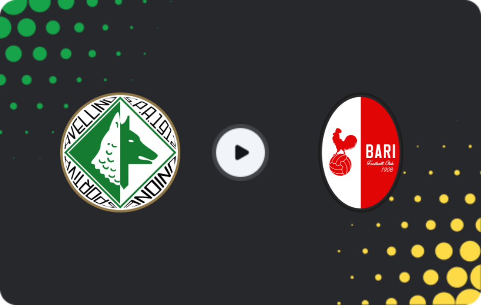 Where to watch Avellino — Bari, Serie B, 25.04.2026