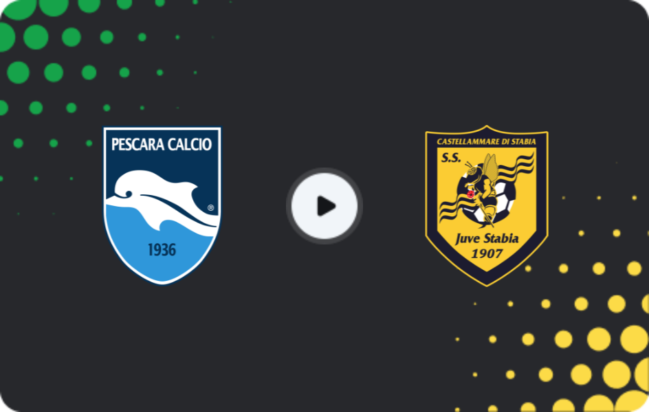 Where to watch Pescara — Juve Stabia, Serie B, 25.04.2026