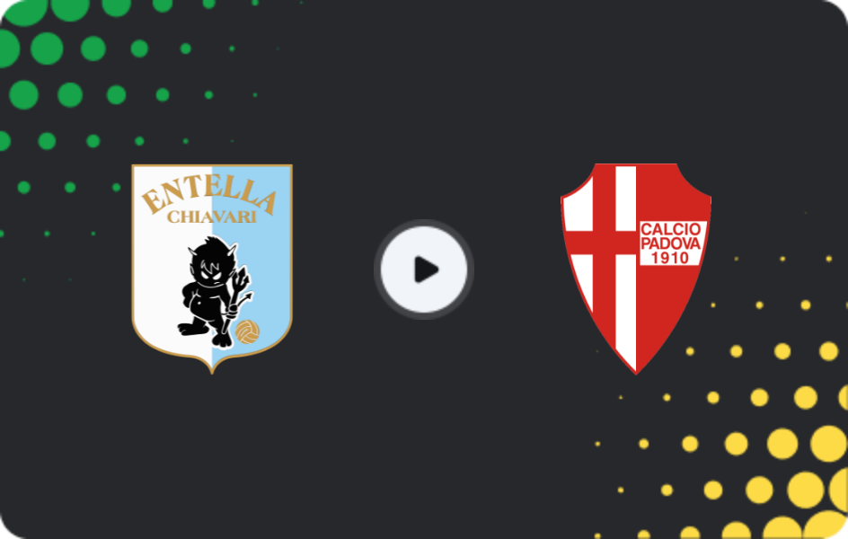 Where to watch Virtus Entella — Padova, Serie B, 25.04.2026