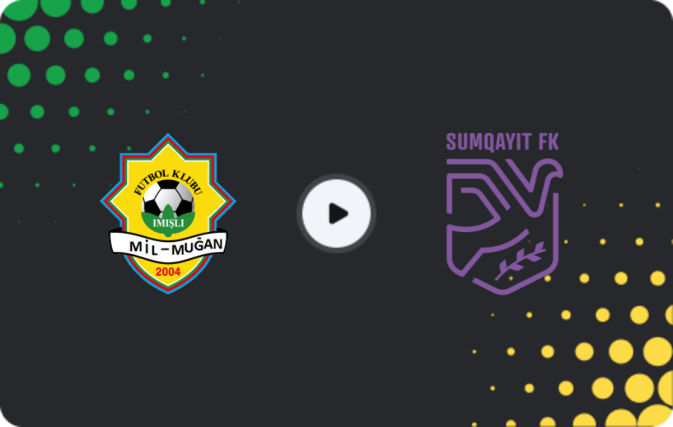 Where to watch Mil-Muğan — Sumqayıt, Premyer Liqa, 25.04.2026
