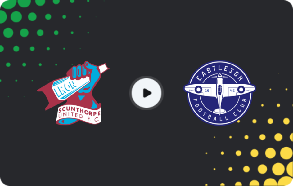 Where to watch Scunthorpe United — Eastleigh, National League, 25.04.2026