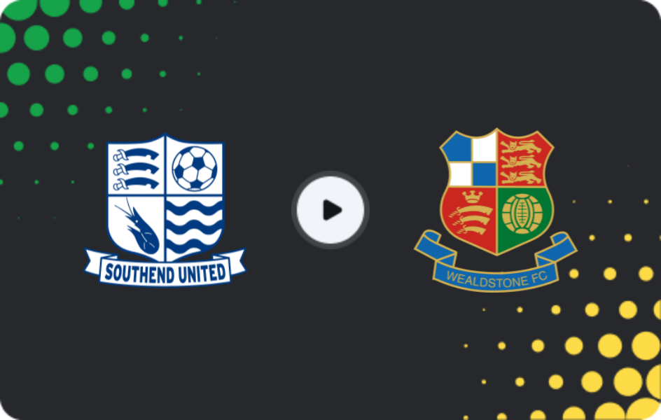 Where to watch Southend United — Wealdstone, National League, 25.04.2026