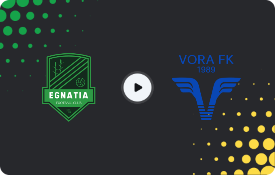 Where to watch Egnatia Rrogozhinë — Vora, Superliga, 26.04.2026