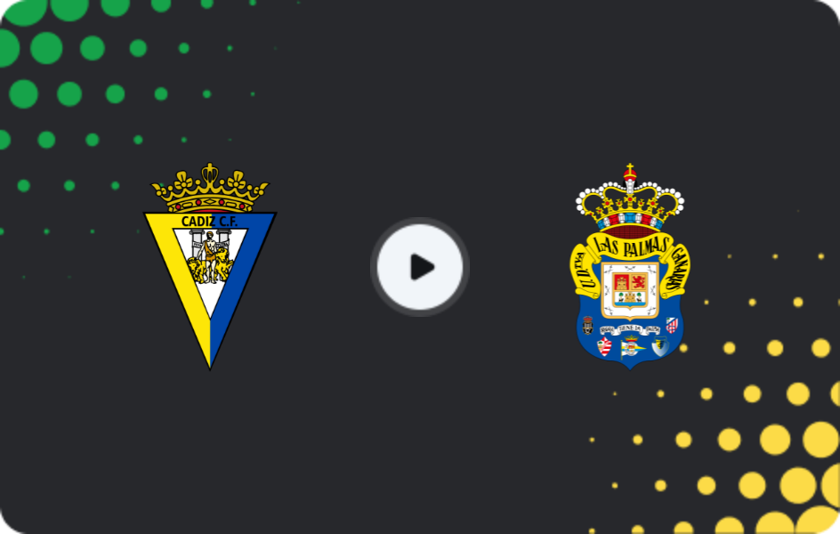 Where to watch Cadiz — Las Palmas, Segunda, 26.04.2026
