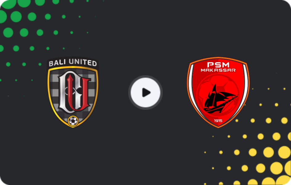 Where to watch Bali United — PSM Makassar, Liga 1, 27.04.2026
