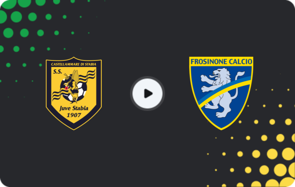 Where to watch Juve Stabia — Frosinone, Serie B, 01.05.2026