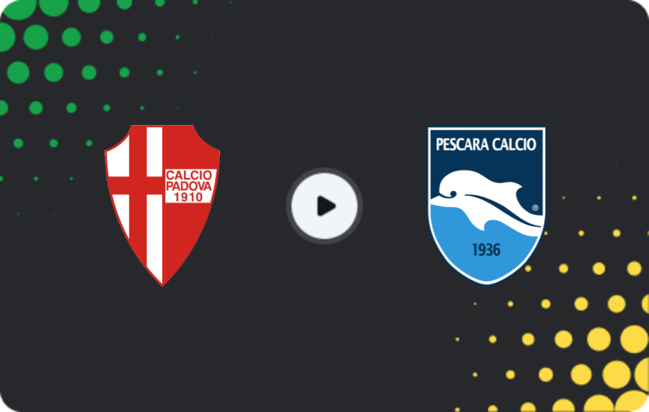 Where to watch Padova — Pescara, Serie B, 01.05.2026