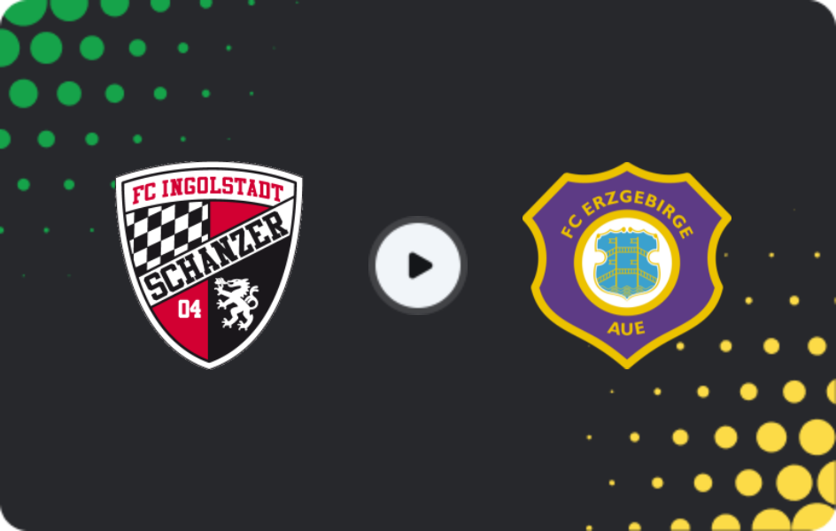 Where to watch Ingolstadt 04 — Erzgebirge Aue, 3. Liga, 02.05.2026
