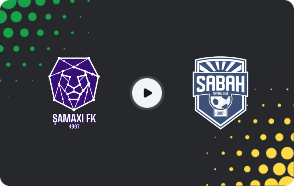 Where to watch FC Shamakhi — Sabah, Premyer Liqa, 02.05.2026
