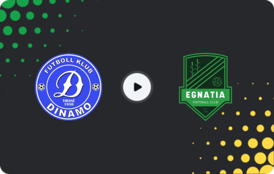 Where to watch Dinamo Tirana — Egnatia Rrogozhinë, Superliga, 02.05.2026