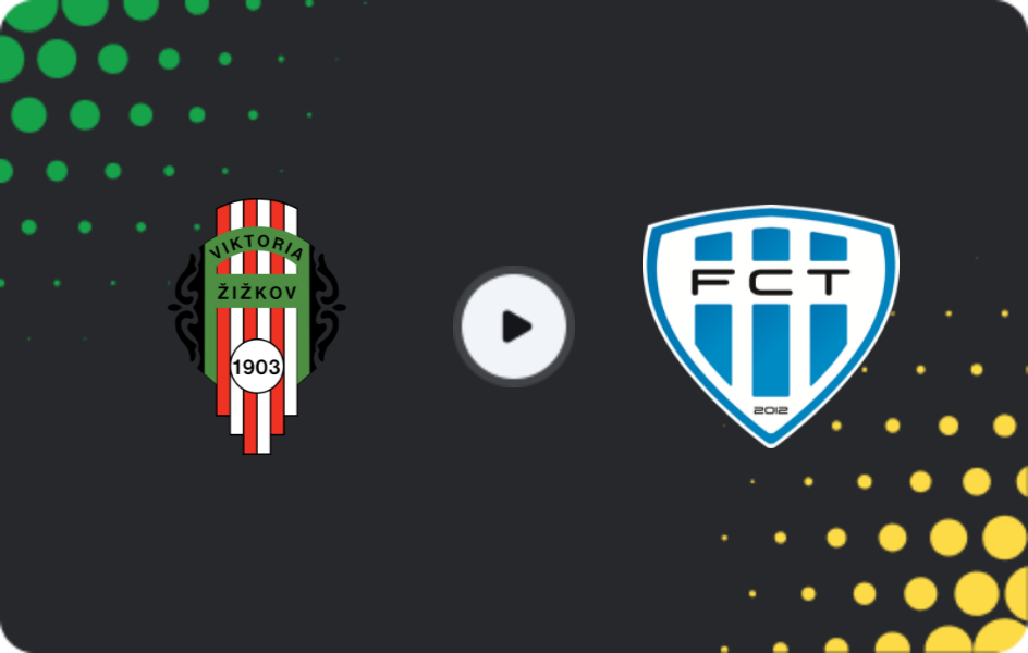 Where to watch Viktoria Žižkov — Táborsko, FNL, 03.05.2026