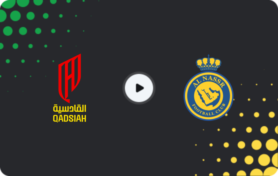 Where to watch Al-Qadisiyah — Al Nassr, Pro League, 02.05.2026