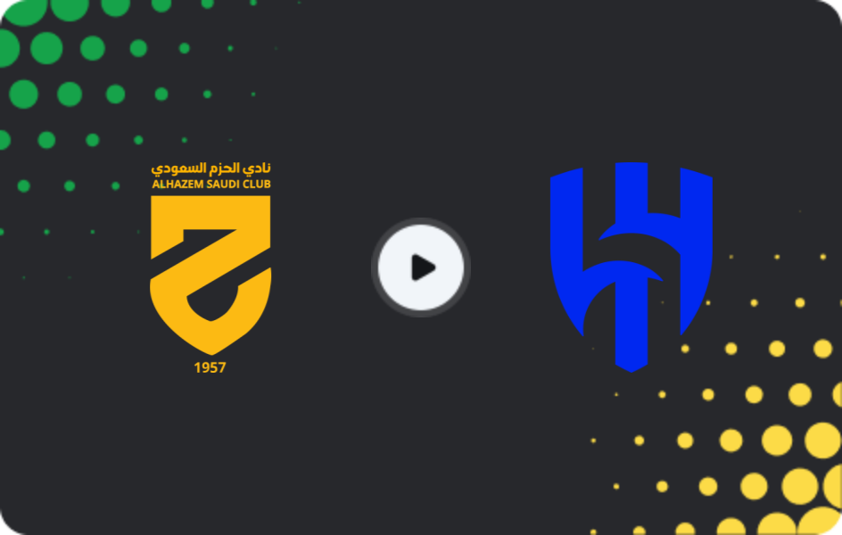 Where to watch Al Hazm — Al-Hilal, Pro League, 02.05.2026