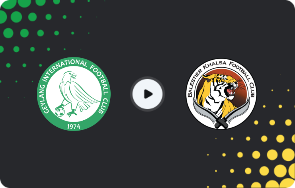 Where to watch Geylang International — Balestier Khalsa, Premier League, 03.05.2026