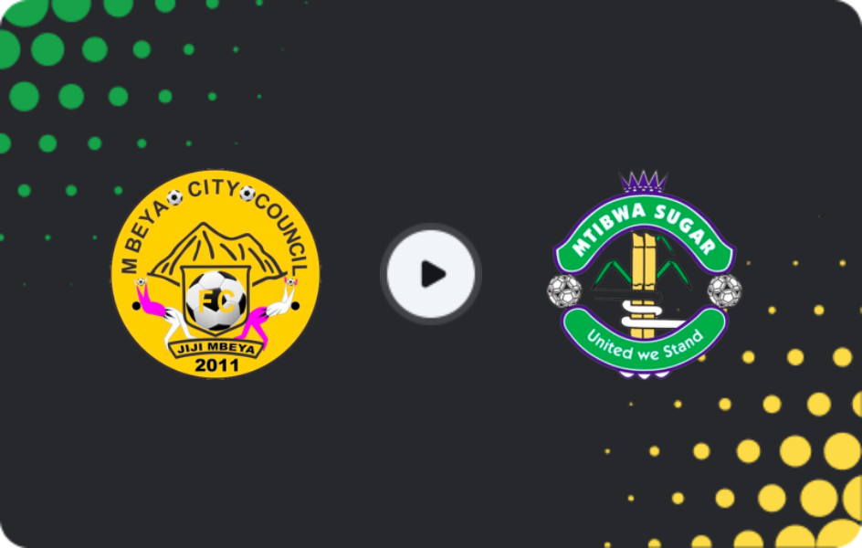 Where to watch Mbeya City — Mtibwa Sugar, Premier League, 05.05.2026