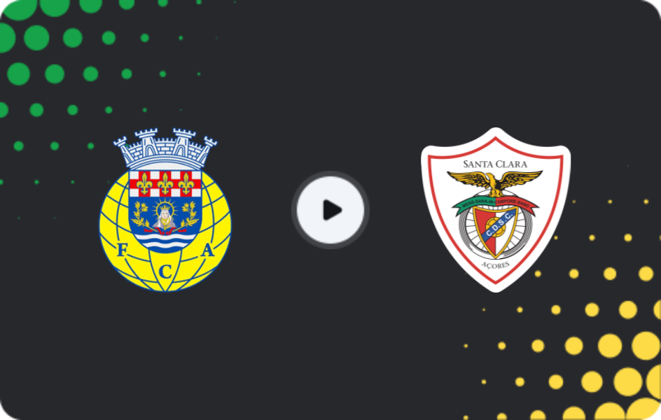 Where to watch Arouca — Santa Clara, Primeira Liga, 03.05.2026