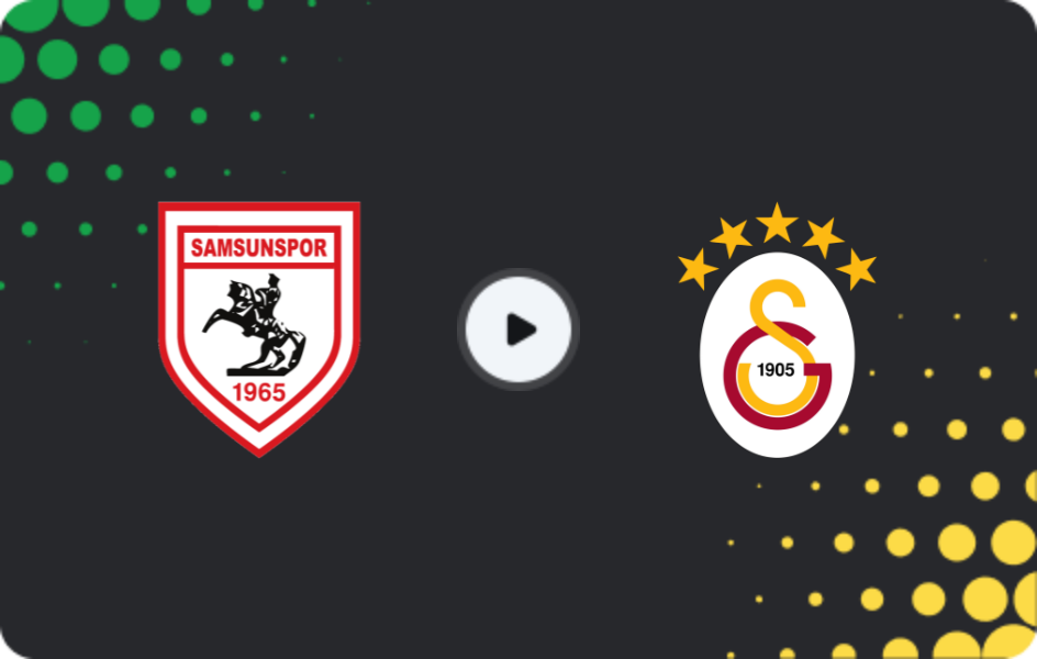 Where to watch Samsunspor — Galatasaray, Süper Lig, 03.05.2026