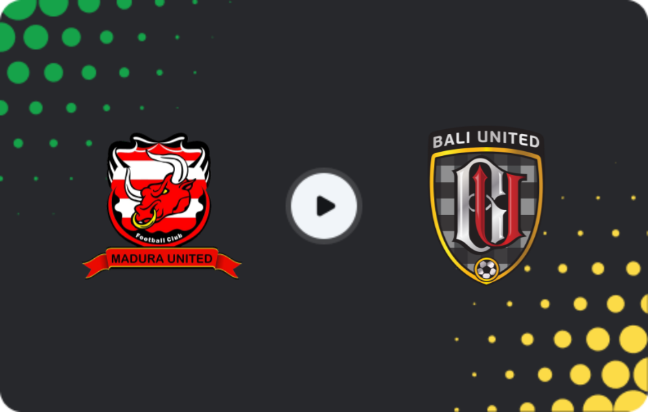 Where to watch Madura United — Bali United, Liga 1, 05.05.2026