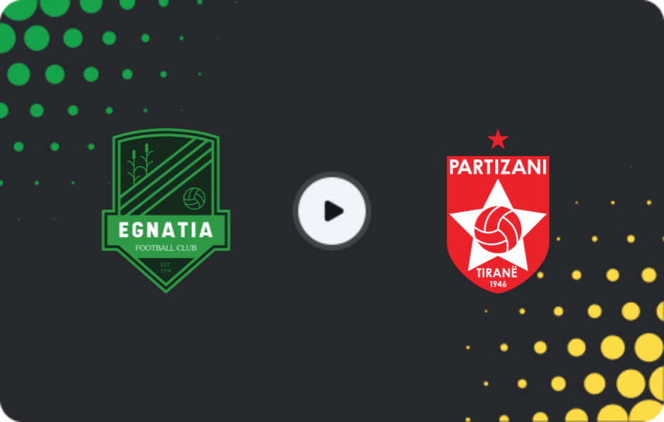 Where to watch Egnatia Rrogozhinë — Partizani, Superliga, 06.05.2026