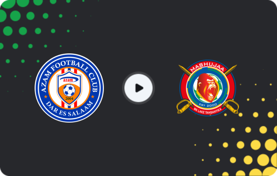 Where to watch Azam — Mashujaa, Premier League, 06.05.2026