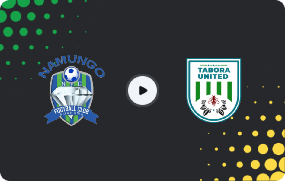 Where to watch Namungo — Tabora United, Premier League, 15.05.2026