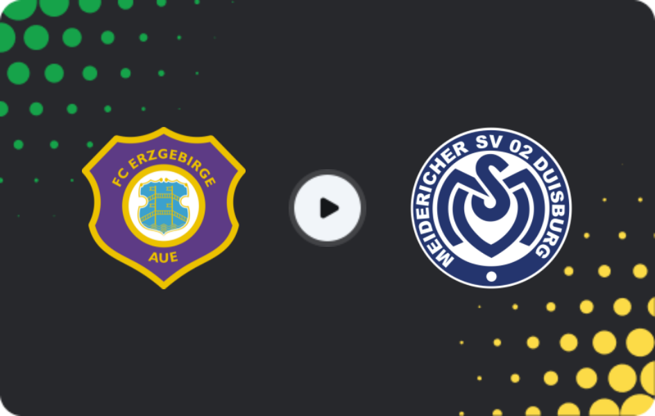 Where to watch Erzgebirge Aue — Duisburg, 3. Liga, 09.05.2026