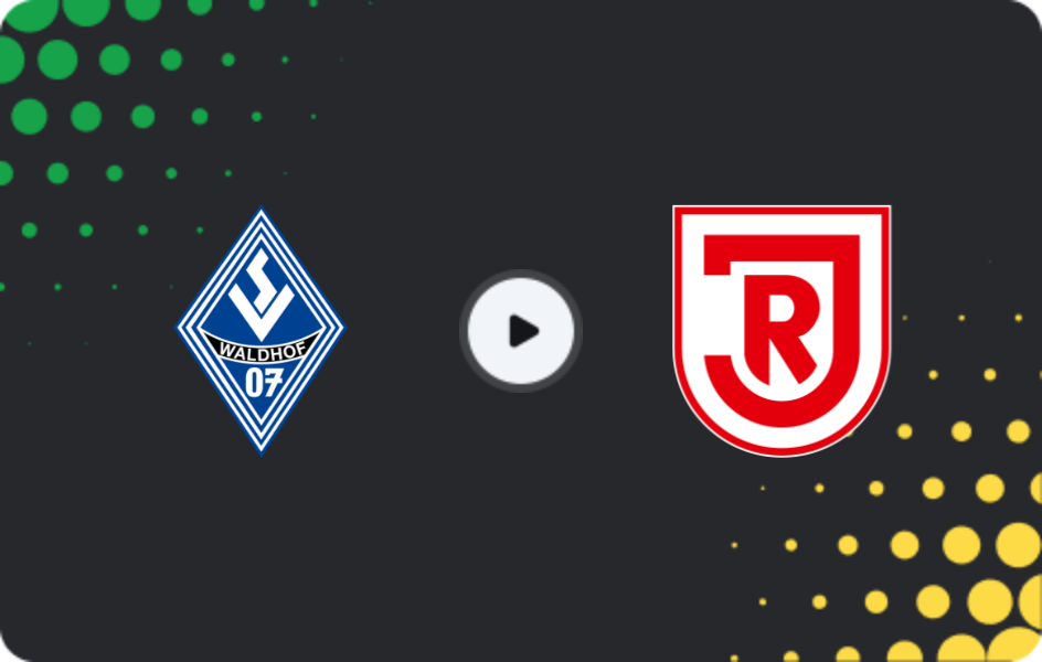 Where to watch Waldhof Mannheim — Jahn Regensburg, 3. Liga, 09.05.2026