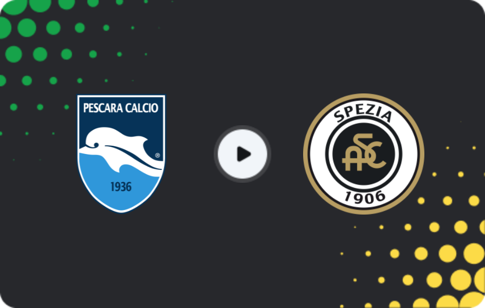Where to watch Pescara — Spezia, Serie B, 09.05.2026