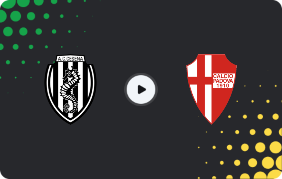 Where to watch Cesena — Padova, Serie B, 09.05.2026