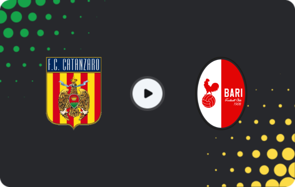 Where to watch Catanzaro — Bari, Serie B, 09.05.2026