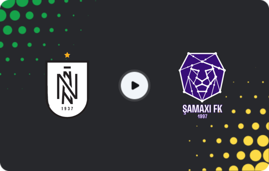 Where to watch Neftchi Baku — FC Shamakhi, Premyer Liqa, 09.05.2026