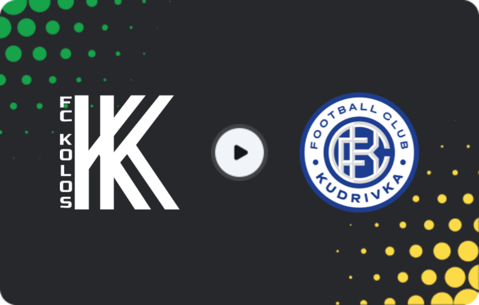 Where to watch Kolos Kovalivka — Kudrivka, Premier League, 09.05.2026