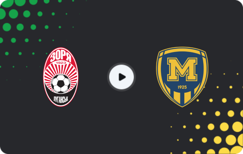 Where to watch Zorya Luhansk — Metalist 1925, Premier League, 09.05.2026