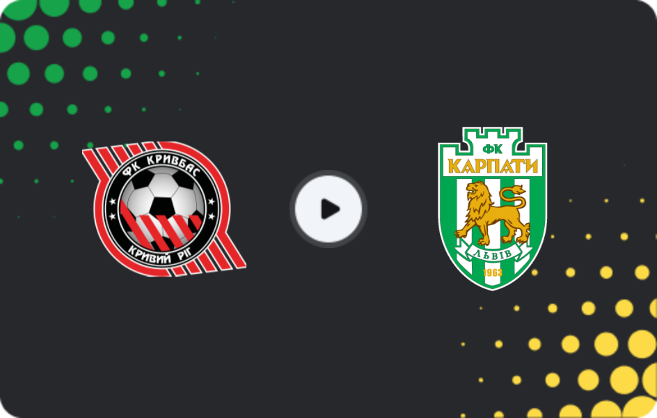 Where to watch Kryvbas — Karpaty, Premier League, 09.05.2026