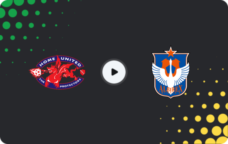 Where to watch Home United — Albirex Niigata Singapore, Premier League, 10.05.2026