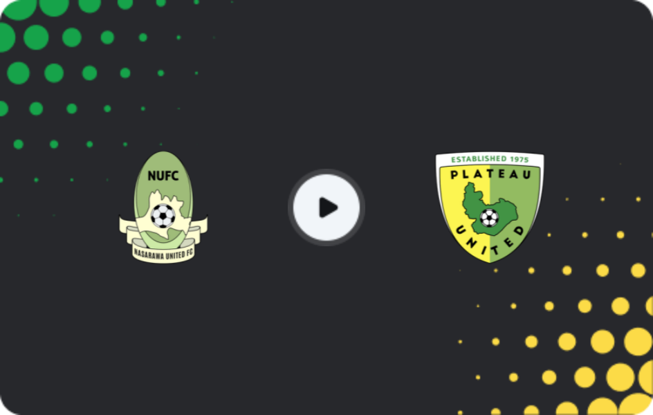 Where to watch Nasarawa United — Plateau United, NPFL, 10.05.2026