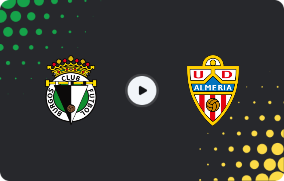 Where to watch Burgos — Almeria, Segunda, 10.05.2026