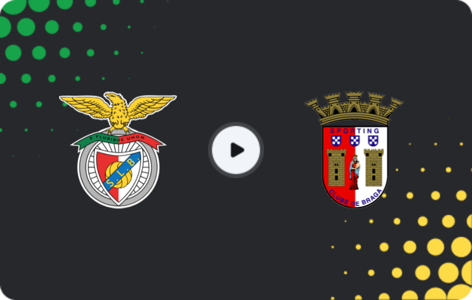 Where to watch Benfica — Braga, Primeira Liga, 10.05.2026