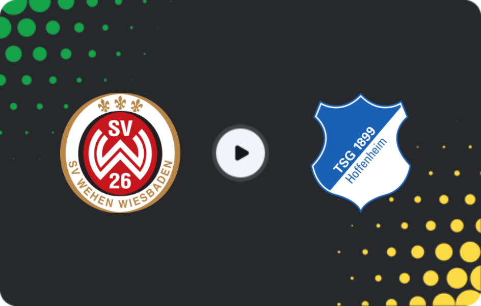 Where to watch SV Wehen — Hoffenheim II, 3. Liga, 16.05.2026