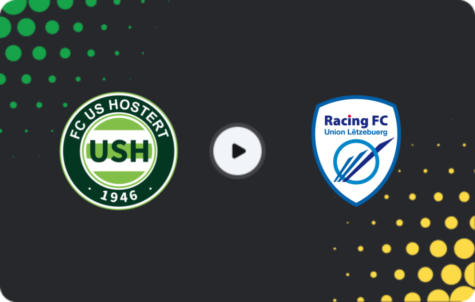 Where to watch US Hostert — Racing FC Union Luxembourg, National Division, 17.05.2026