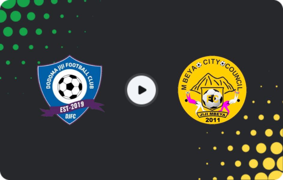 Where to watch Dodoma Jiji — Mbeya City, Premier League, 26.05.2026