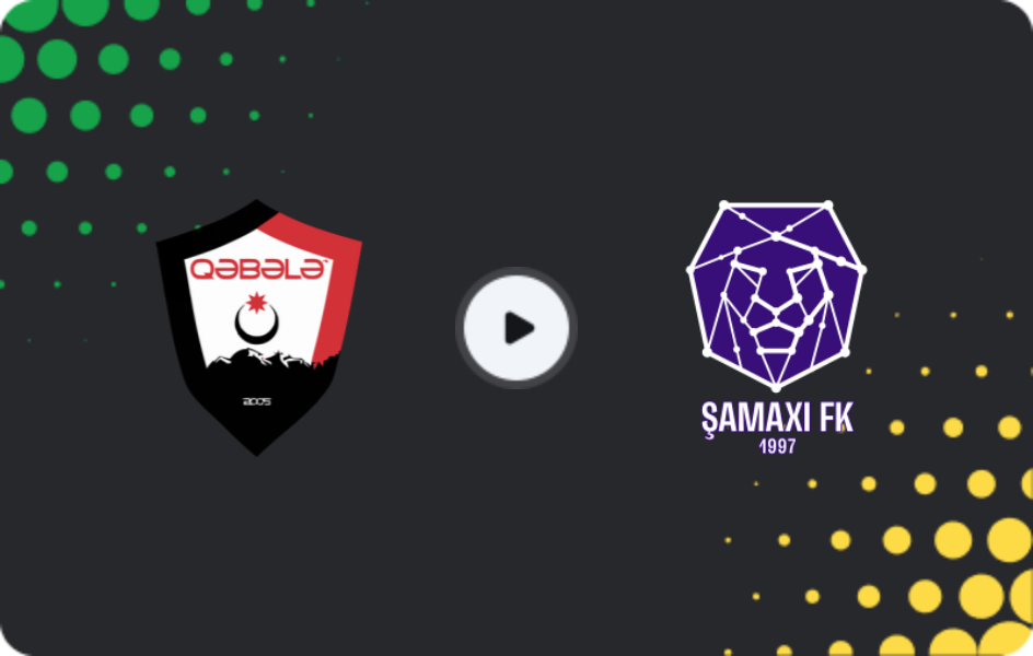 Where to watch Qabala — FC Shamakhi, Premyer Liqa, 23.05.2026