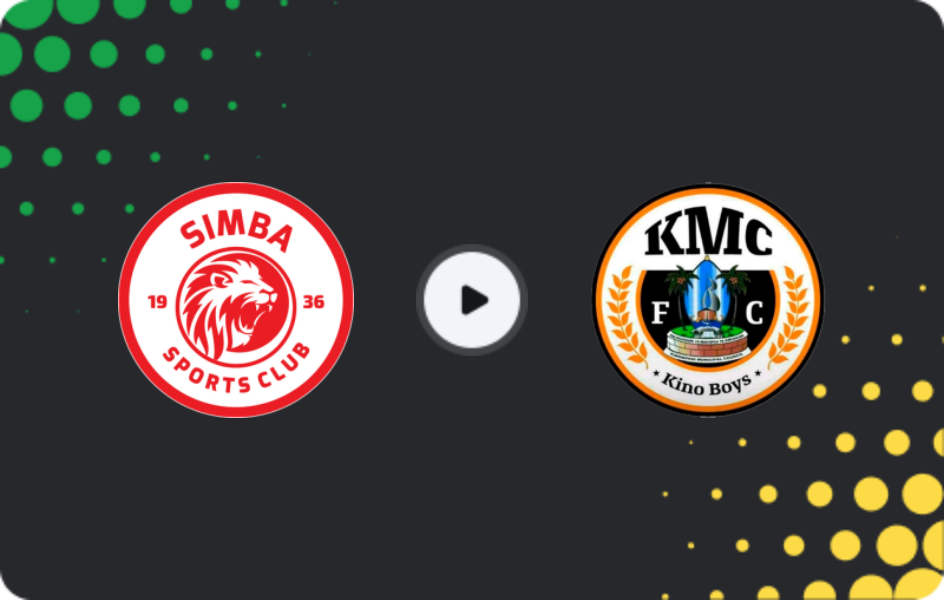 Where to watch Simba — KMC, Premier League, 29.05.2026