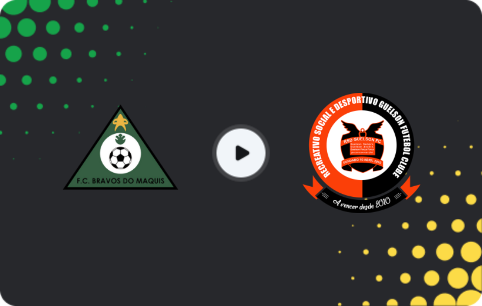 Where to watch Onze Bravos — Guelson FC, Girabola, 23.05.2026
